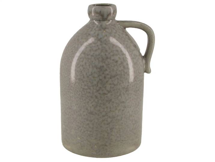 Flasche Keramik Hellblau D: 19 cm Decofinder