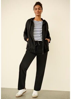 Plus Size Women's Ellos Studio French Terry Straight Leg Sweatpants by Ellos Studio in Black (Size 34/36)