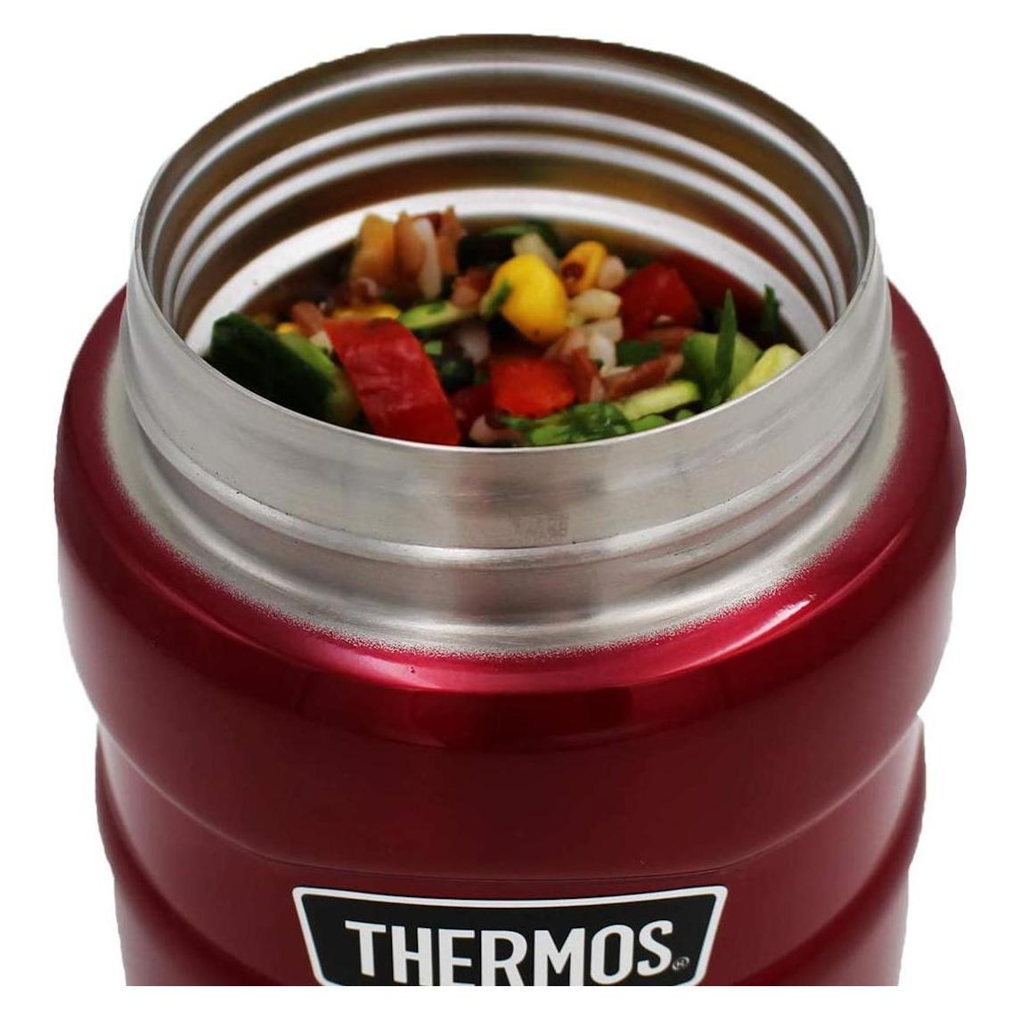 Thermos Style The food with a spoon and a cup - red 470 ml (0.47 l) (34771706)