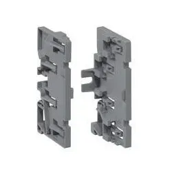 Legrand 004810 Halterung für Klemmenleiste, 2-Seitenwände, für den Aufbau eines Klemmenblockes