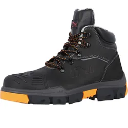 Sicherheitshochschuhe S3 "NEON HRO" - 42 - schwarz