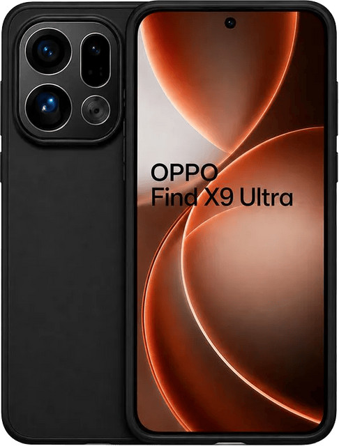 Just in Case Soft Design OPPO Find X9 Ultra Back Cover Zwart
