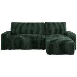 ECKSOFA ARGOS Grün Cord