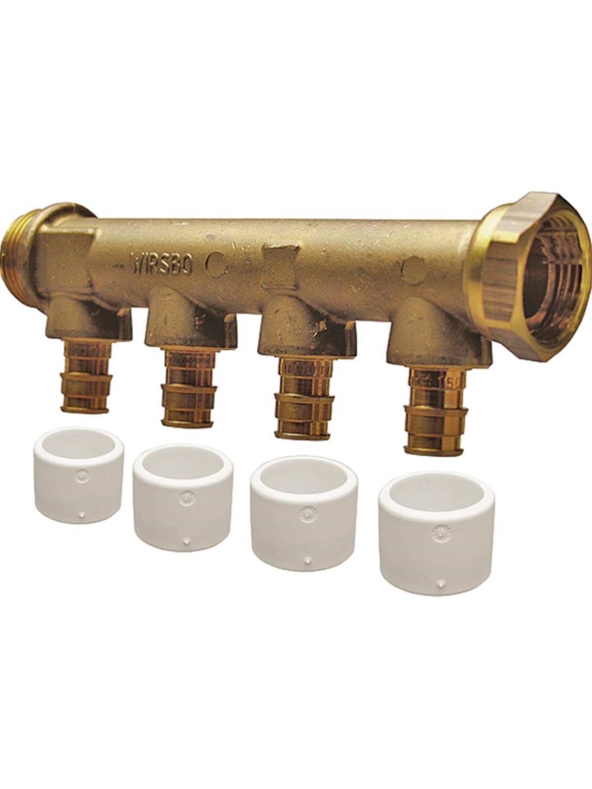 Uponor q&e manifold male thread swivel nkb dr 3/4mt/sn 3x15 c/c35mm