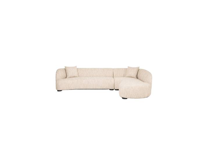 Hochwertiges Design Ecksofa „Pandora“ Beige Richmond Interiors