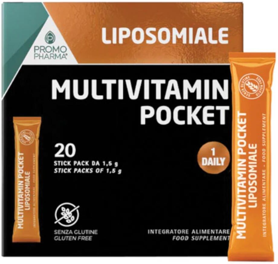 PROMOPHARMA SpA MULTIVITAMIN LIPOSOM POCKET 20STICK