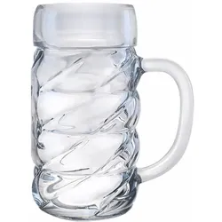 6x Stölzle Oberglas Diamond Bierkrug 0,5 l, geeicht