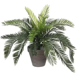 Mica, Kunstpflanzen, Kunstpalme Cycas-Palmfarn Decorations H 37 cm Ø 44 cm (37 cm)