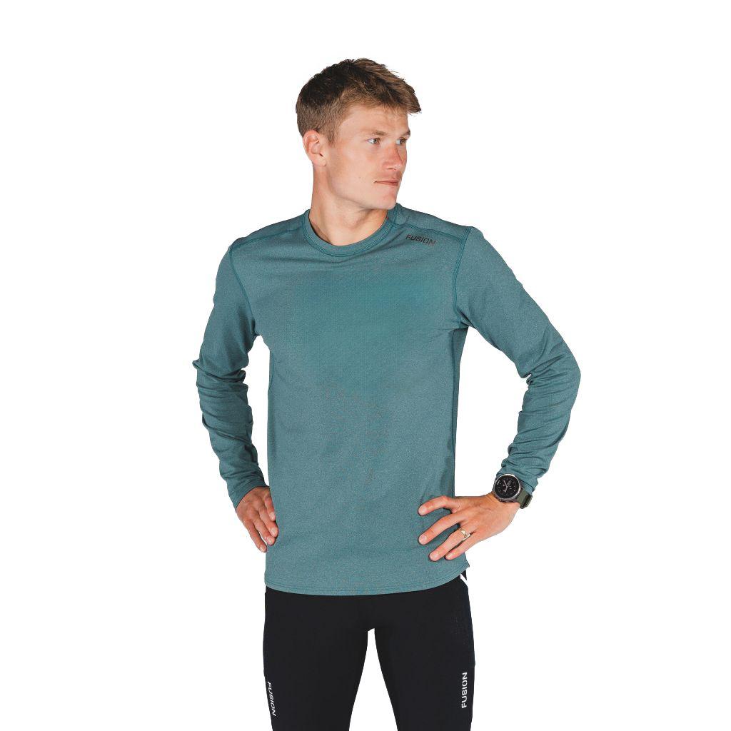 Fusion Herren C3 Midlayer grün