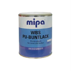 Mipa Pro Mix WBS PU-Buntlack sm PMD-Fertigton / ready mixed 2,5Ltr