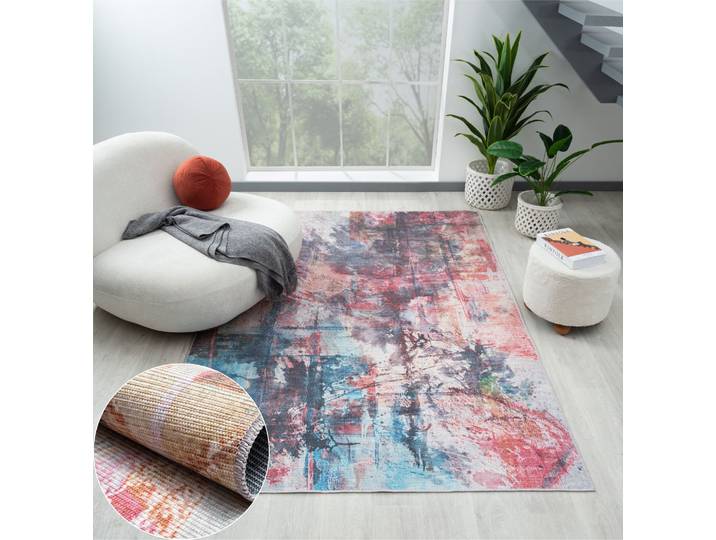 Outdoorteppich Cassius, LAGERRÄUMUNG , bunt, B:160cm H:10mm L:230cm, Polyester, MYFLAIR MÖBEL & ACCESSOIRES, Teppiche, Outdoorteppich, bedruckt, modernes Design, In- & Outdoor geeignet, waschbar