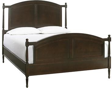 Casa Florentina Emile Bed - Deep Walnut, King - Ballard Designs