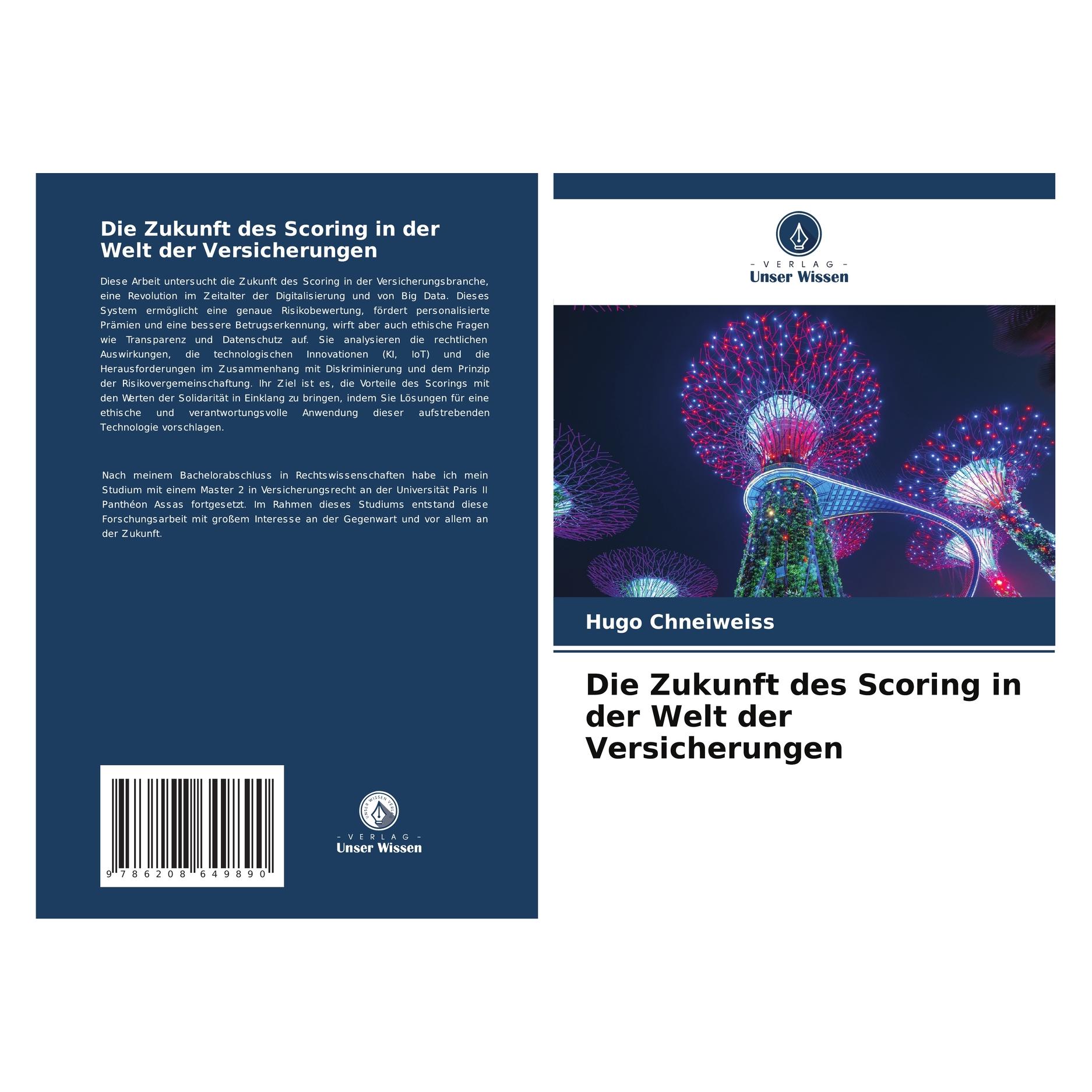 Bod Die Zukunft des Scoring in der Welt der Versicherungen (Deutsch, Softcover, Hugo Chneiweiss) (57207244)