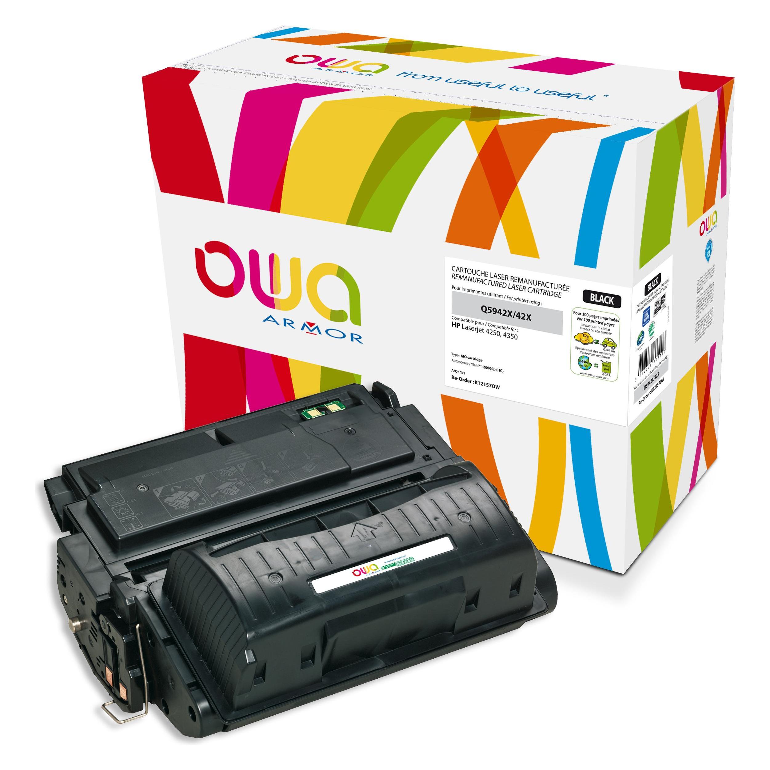 Armor OWA Schwarz - compatible - Tonerpatrone (BK) (K12157)