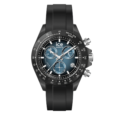 Chronograph ICE-WATCH "BEWATCH", schwarz (schwarz, mehrfarbig, schwarz, mehrfarbig), Armbanduhren, Herren, Schwarz, Chronograph, Quarzuhr, Armbanduhr, Herrenuhr, Silikonarmband, analog, Big Date