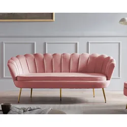 SalesFever »Arielle« Sofa rosa  – erhältlich in 2 Ausführungen