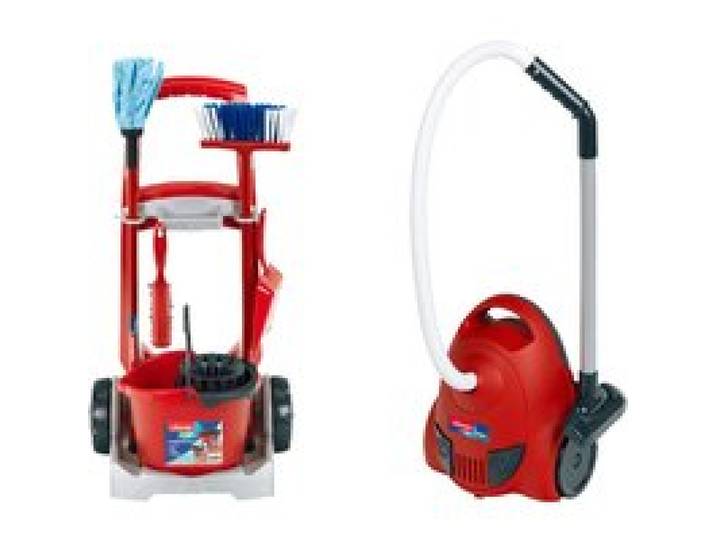 THEO KLEIN Balai-chariot ou Aspirateur Vileda