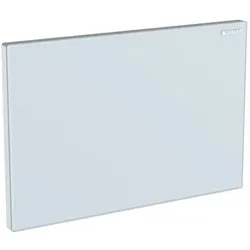 Geberit Sigma Abdeckplatte 115766SI1 Glas weiß, Zinkdruckguss