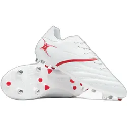 Gilbert, Unisex, Fussballschuhe, X20 Pwr 6S (45), Rot, Weiss