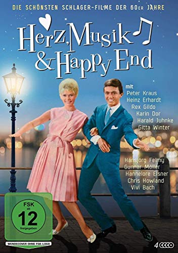 Helmuth M. Backhaus - Herz, Musik & Happy End - Die schönsten Schlager-Filme der 60er Jahre [4 DVDs] (Am Sonntag will mein Süßer mit mir segeln gehn - Wenn man Baden geht auf Teneriffa und fünf weitere Filme) - Preis vom 13.10.2026 11:25:28 h