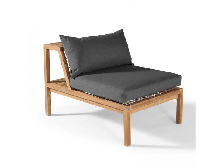 Oviala - Fauteuil de jardin bas en bois d'acacia