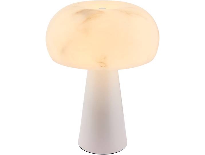 Tischlampe Fria Weiss Marmor H 30 cm