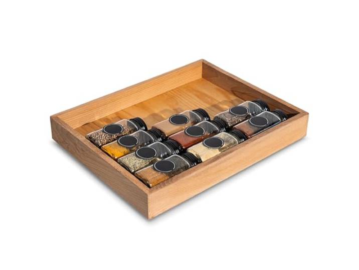 Creative Deco Houten opbergdoos 36 x 28 x 5 cm