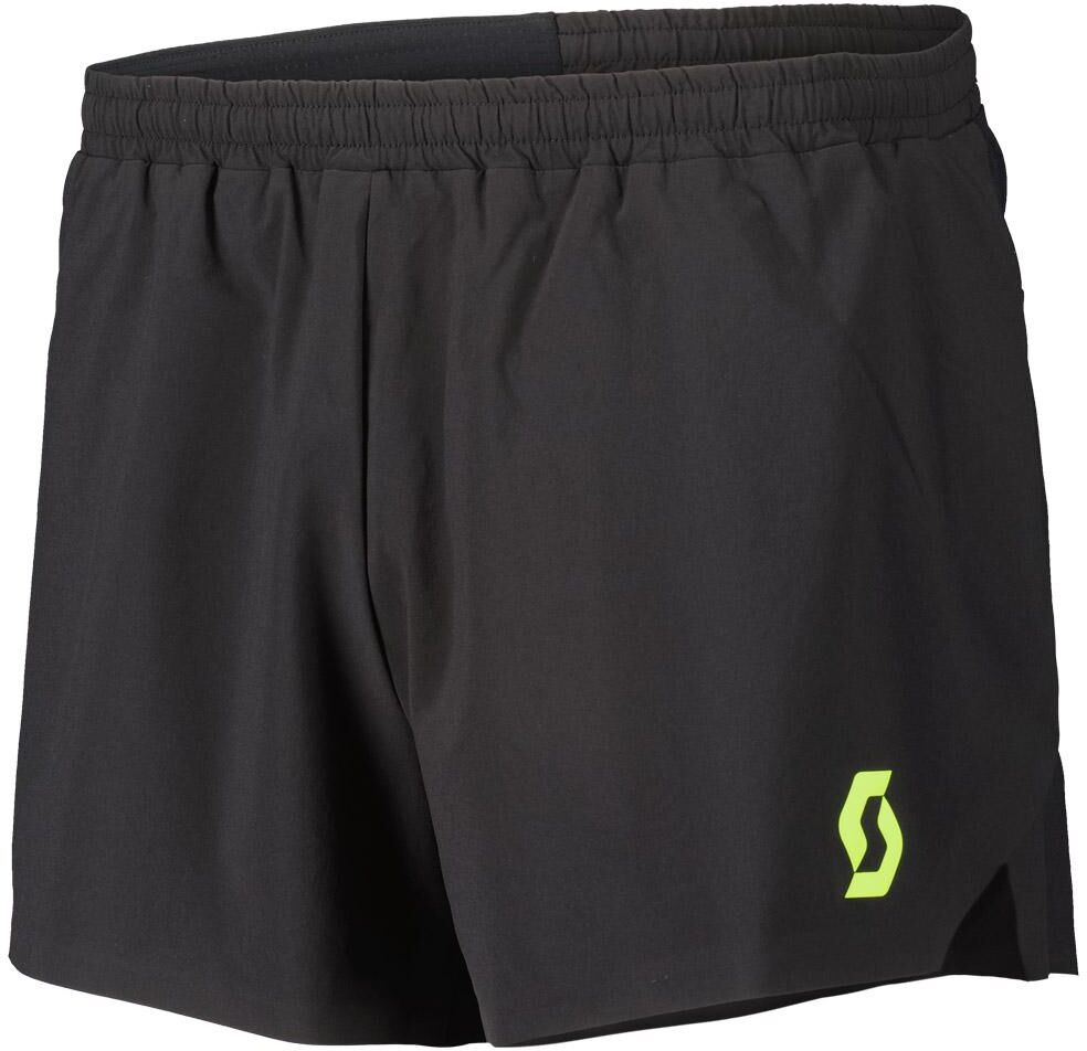 Scott  - Rc Run Split Short Black Yellow - XL - Short de trail