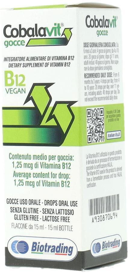 BIOTRADING Srl UNIPERSONALE COBALAVIT GOCCE 15 ML