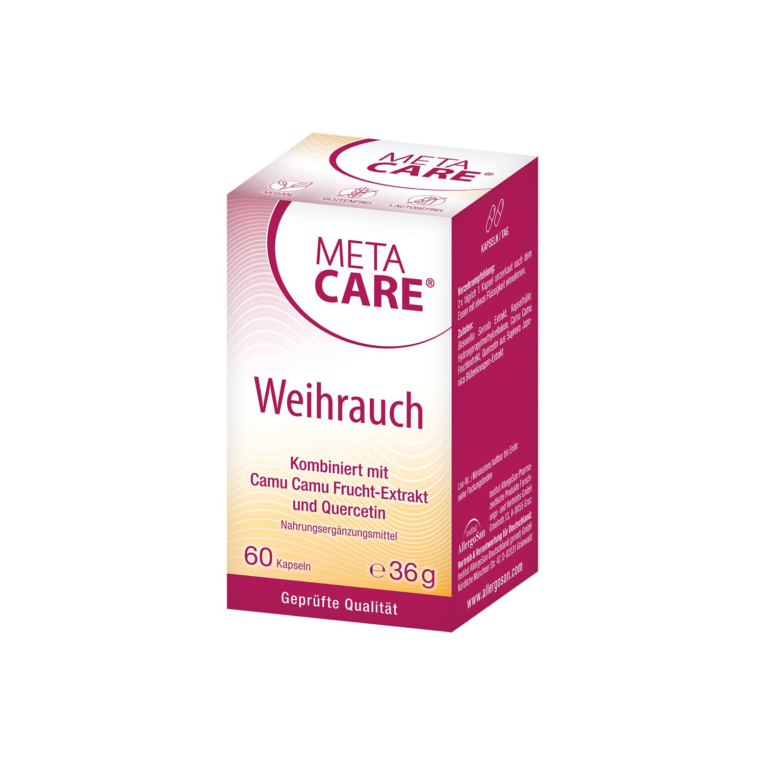 Meta-Care Weihrauch Kapseln 60 St