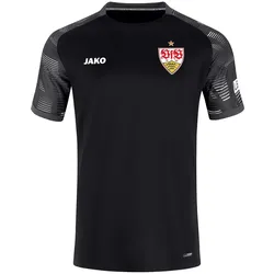 JAKO VfB Stuttgart Sonic Trainingsshirt 2026/27 Kinder 801 - schwarz/anthrazit 128