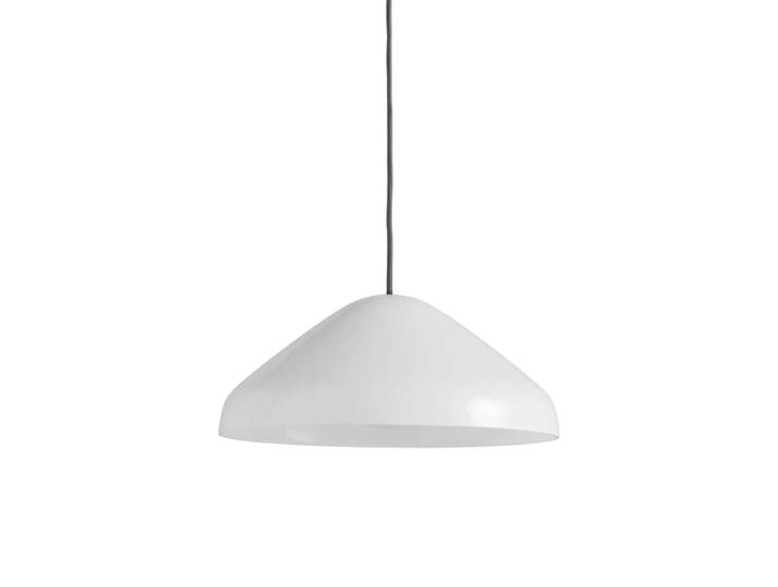 HAY Pao Glass Pendelleuchte Ø35cm Weiß-Opalglas