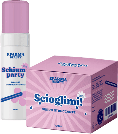 eFarma Beauty Kit Doppia Detersione - Scioglimi! Burro Struccante 100 ml + Schiuma Party Mousse Detergente 150 ml