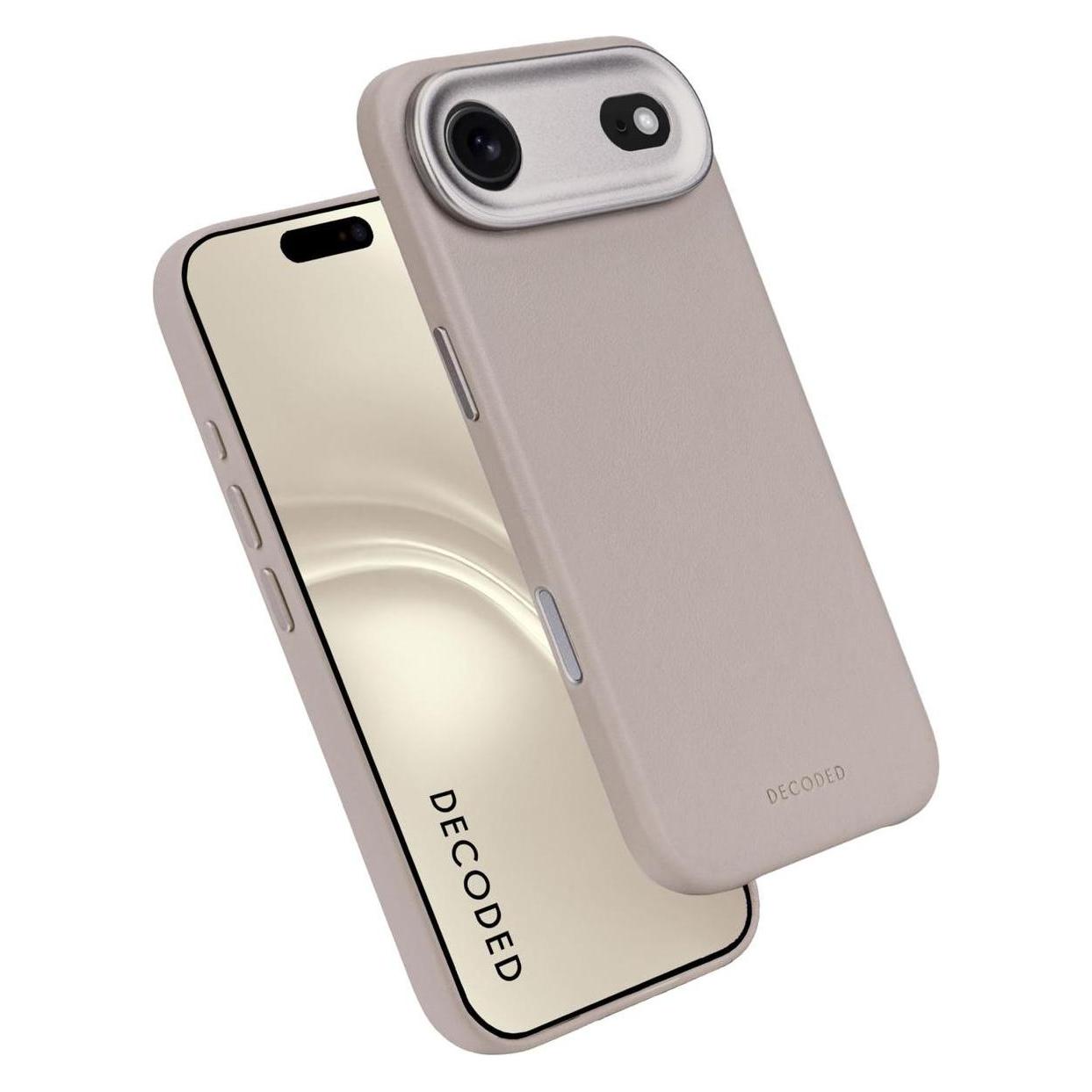 Decoded Leather Backcover (Apple iPhone 17 Pro Max) (D26IPO17PMBC1SY)