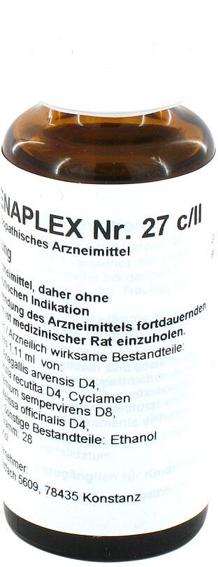 Regenaplex Nummer 27 c/II Tropfen