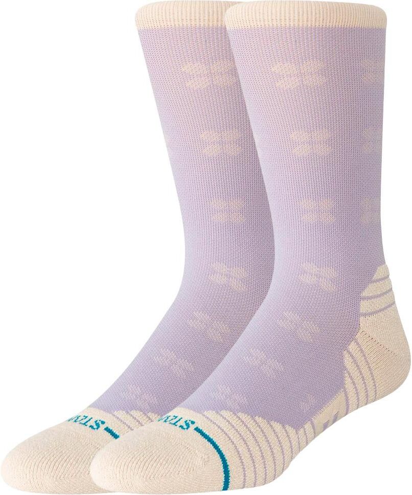 Stance  - Perf Run Womens Crew Mid Cushion Sock Latta Lilac - S - Chaussettes de trail
