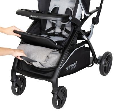Baby Trend Sit N Stand® 5-in-1 Shopper Travel System,Moondust - Double Stroller