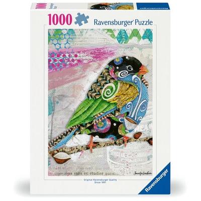 Erwachsenenpuzzle 1000 Teile - Bunter Vogel