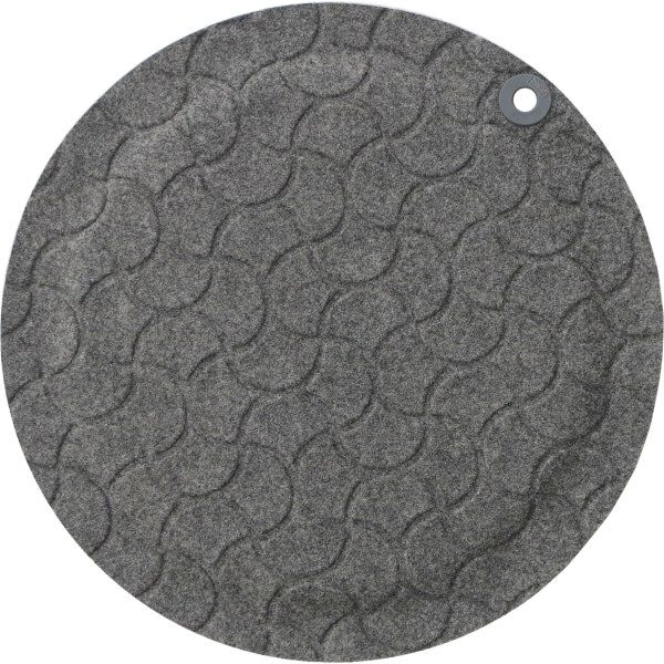 StandUp By Matting Matting Standup Måtte, Original Round, Grå, Ø56 Cm