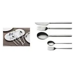 Esmeyer Menümesser "Silke", 12er Set, aus Edelstahl 18/0 poliert, spülmaschinenfest, Länge: 210 mm, Besteck, Silber