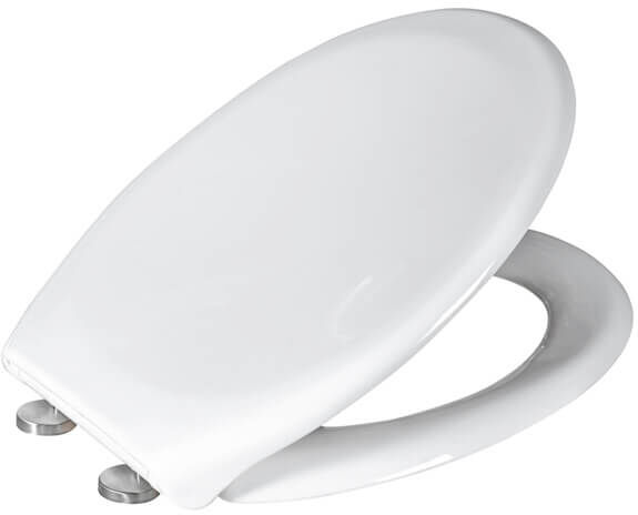 Showerdrape Granada White Quick Release Soft-Close Toilet Seat