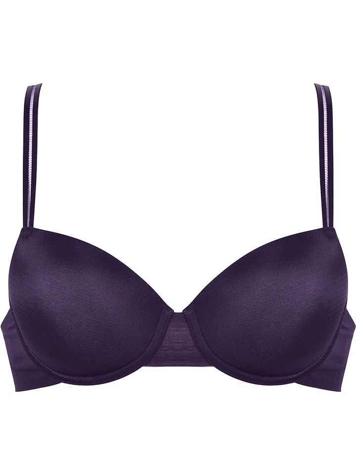 Naturana Schalen-BH in Aubergine - 85C