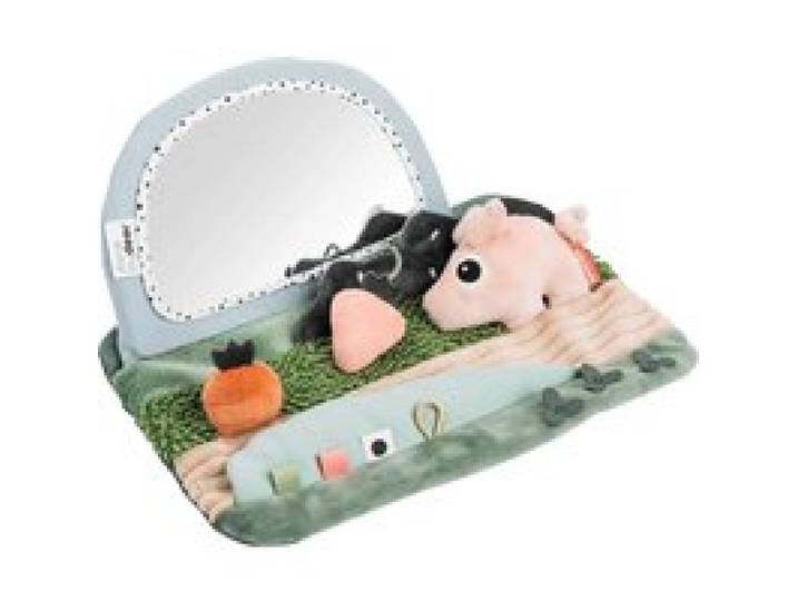 Spielkissen Tummy Time Tiny Farm mit Spiegel