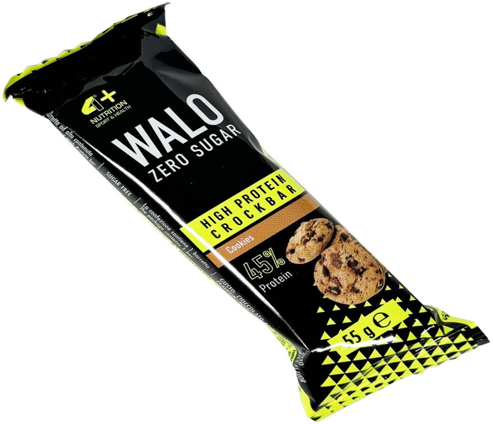 4+ NUTRITION Walo Zero Sugar - High Protein 45% 55 Grammi 