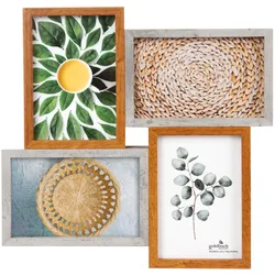 Goldbuch Galerie net Beton 4 Bilder Galerierahmen