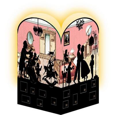 Mini-Adventskalender – Nostalgische Scherenschnitte
