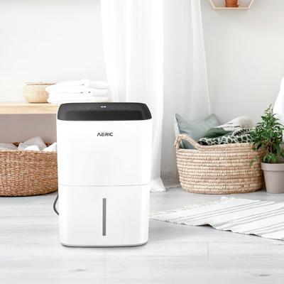 Aeric 50-Pint Portable Dehumidifier with Pump & Drain for Rooms up to 4,500 sq. ft.