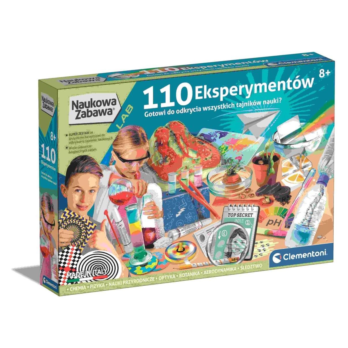Clementoni 5072 Science Fun 110 eksperimentų (50720)