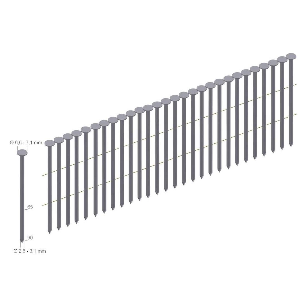 Prebena Coilnägel (CNW31/90BK)