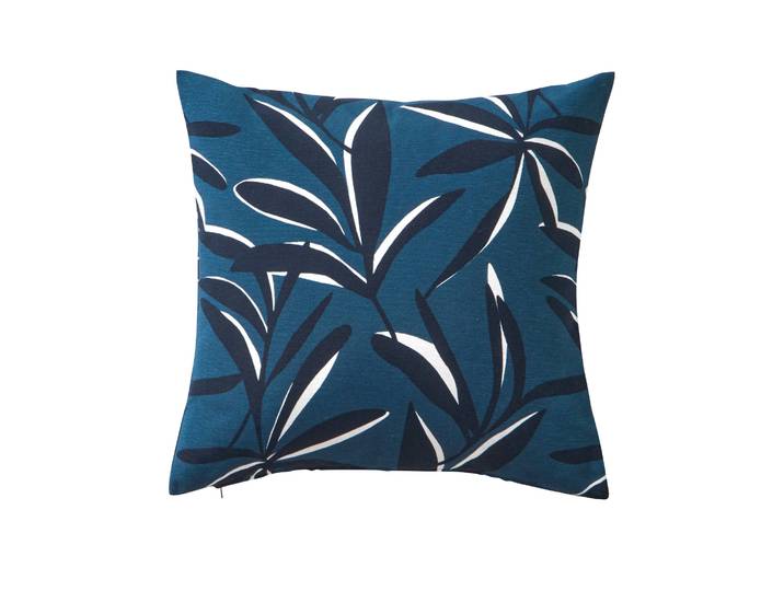 Housse de coussin imprimé feuillage - Blancheporte